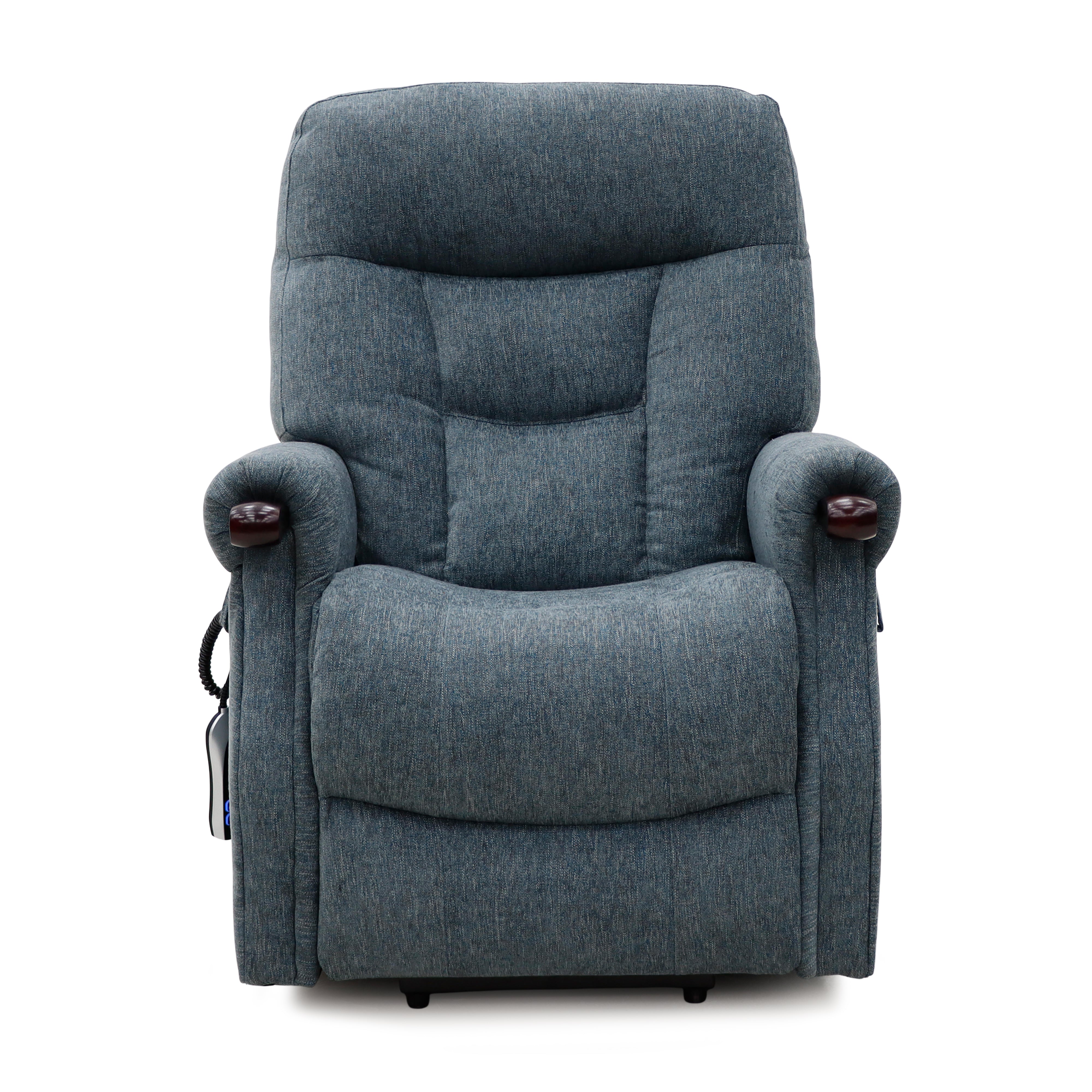 Astoria Dual Motor Lift & Tilt Chair – Steel Fabric with USB Charger