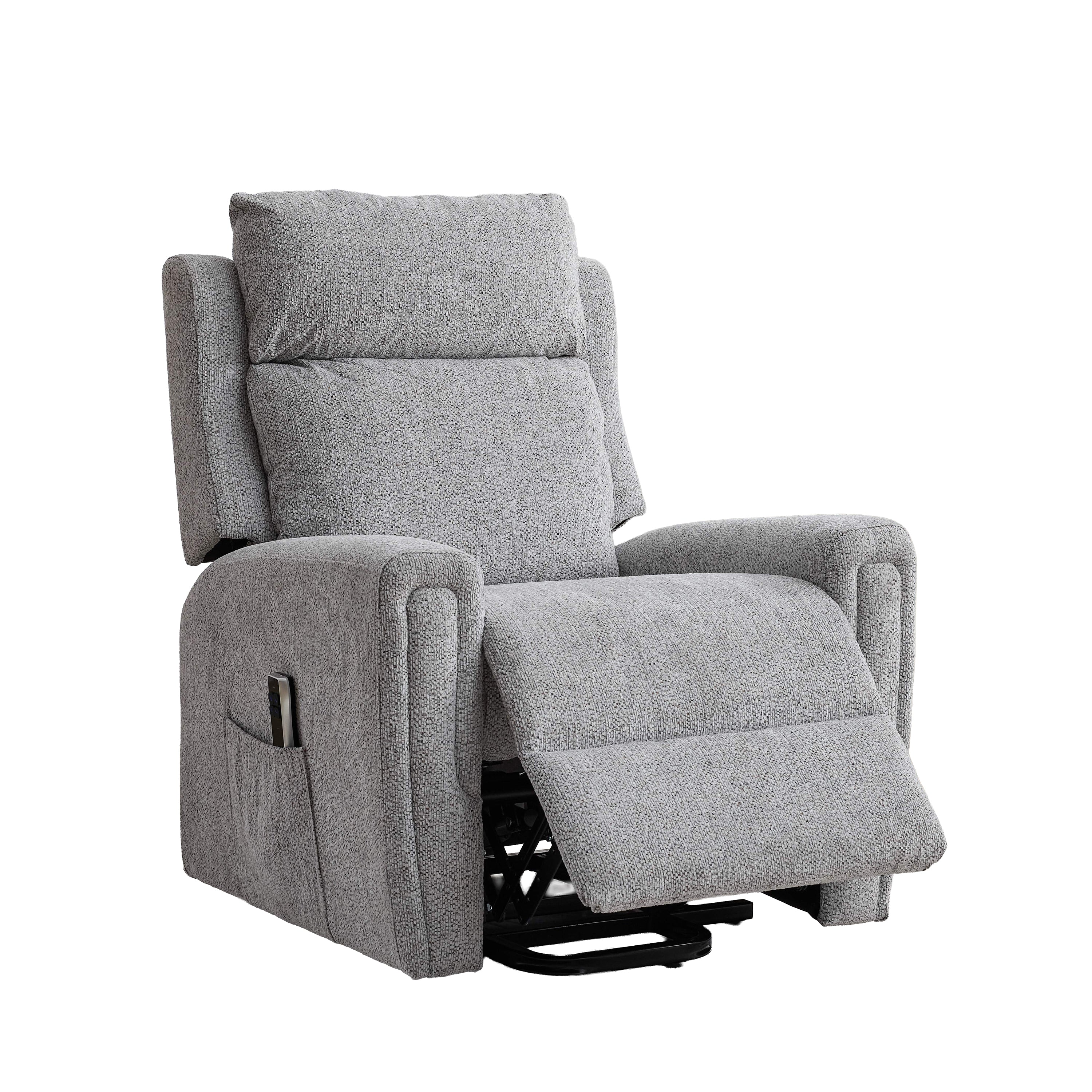 Mayfair Dual Motor Lift & Tilt Chair – Ash Fabric