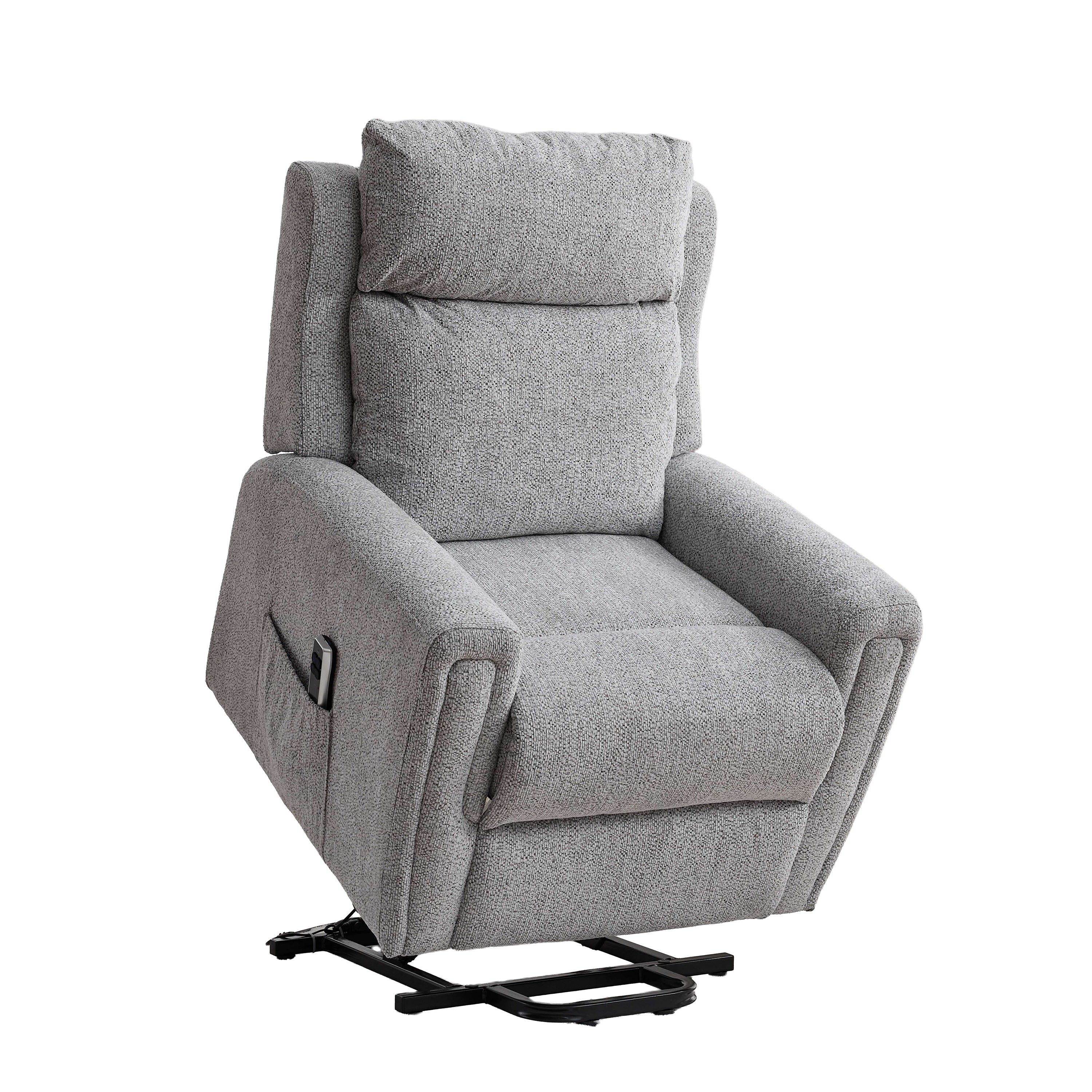 Mayfair Dual Motor Lift & Tilt Chair – Ash Fabric