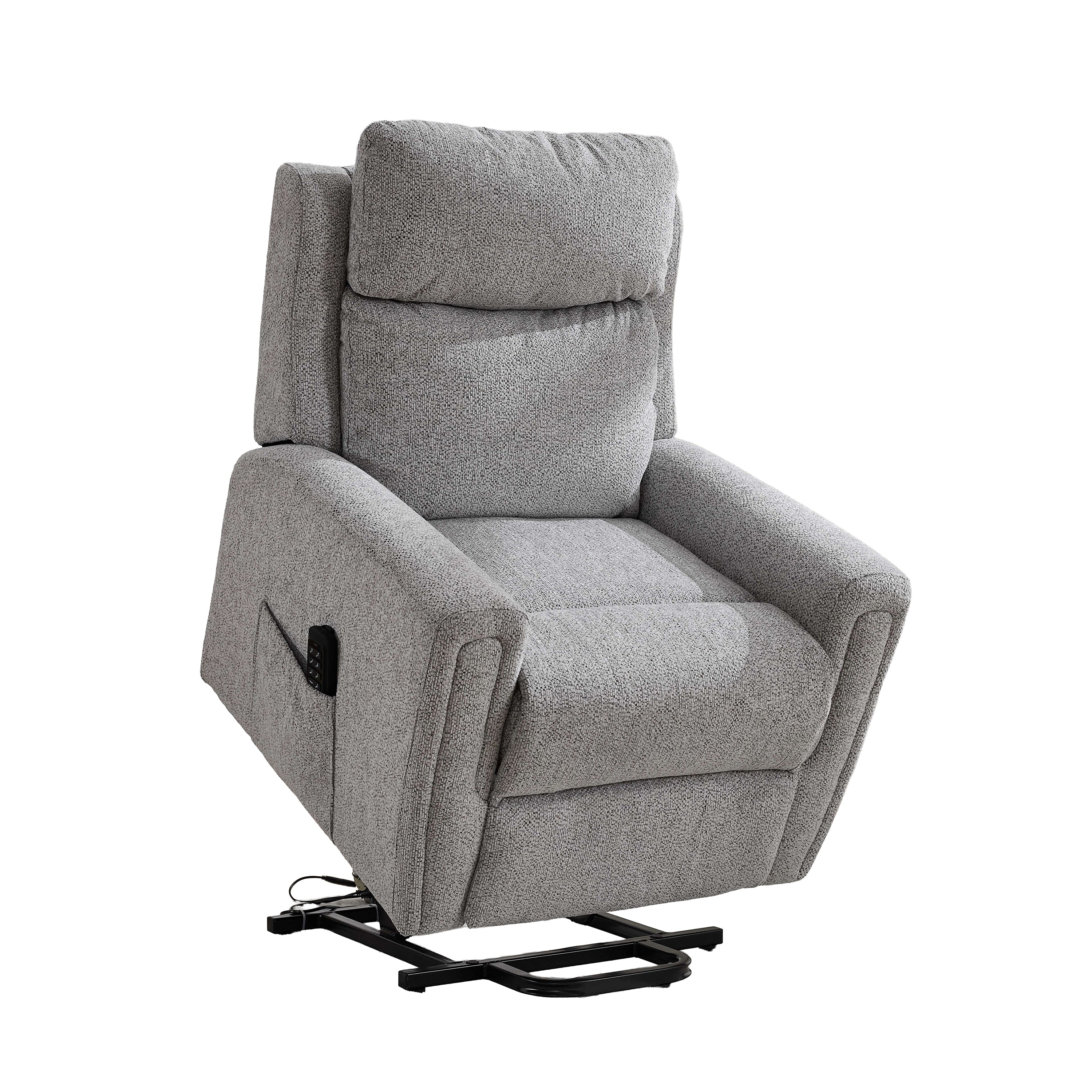 Mayfair Quad Motor Lift and Tilt Chair – Ash Fabric