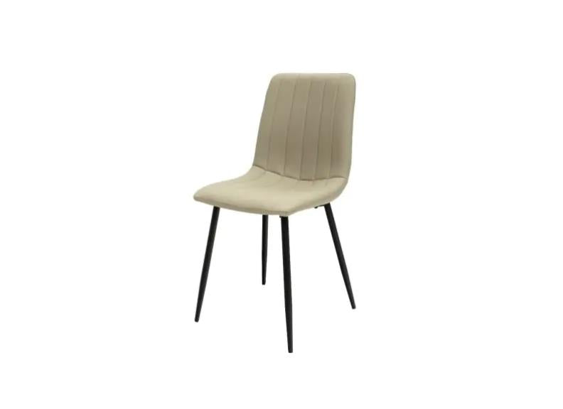 Saldini Italy Grey Stone 1.1m Round Dining Table W/618 Stone PU Chairs– Marble Effect