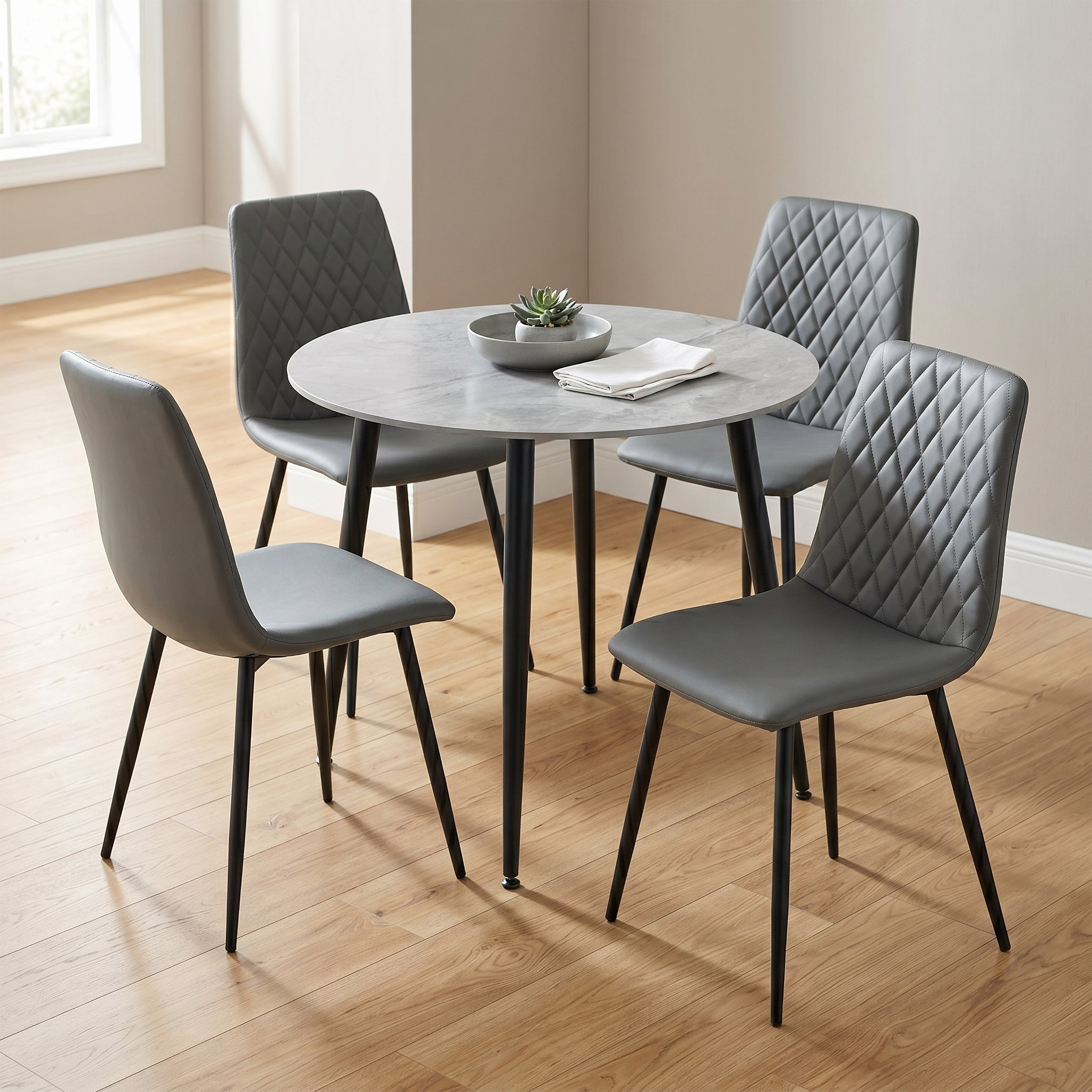 Argenta 90cm Round Dining Table