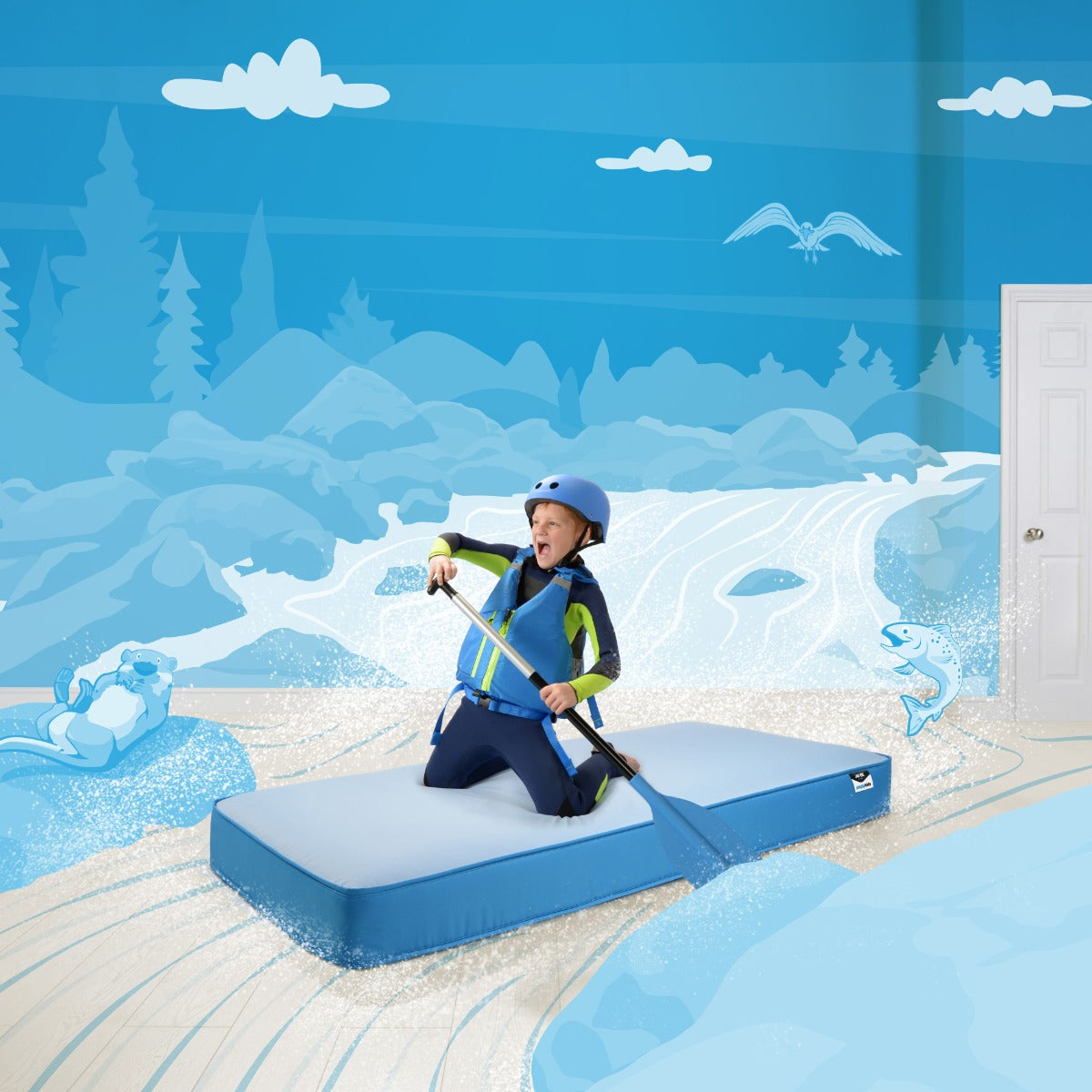 Jay-Be Simply Kids Waterproof Anti-Microbial Foam Free Sprung Mattress - 3ft (Pre-order only)