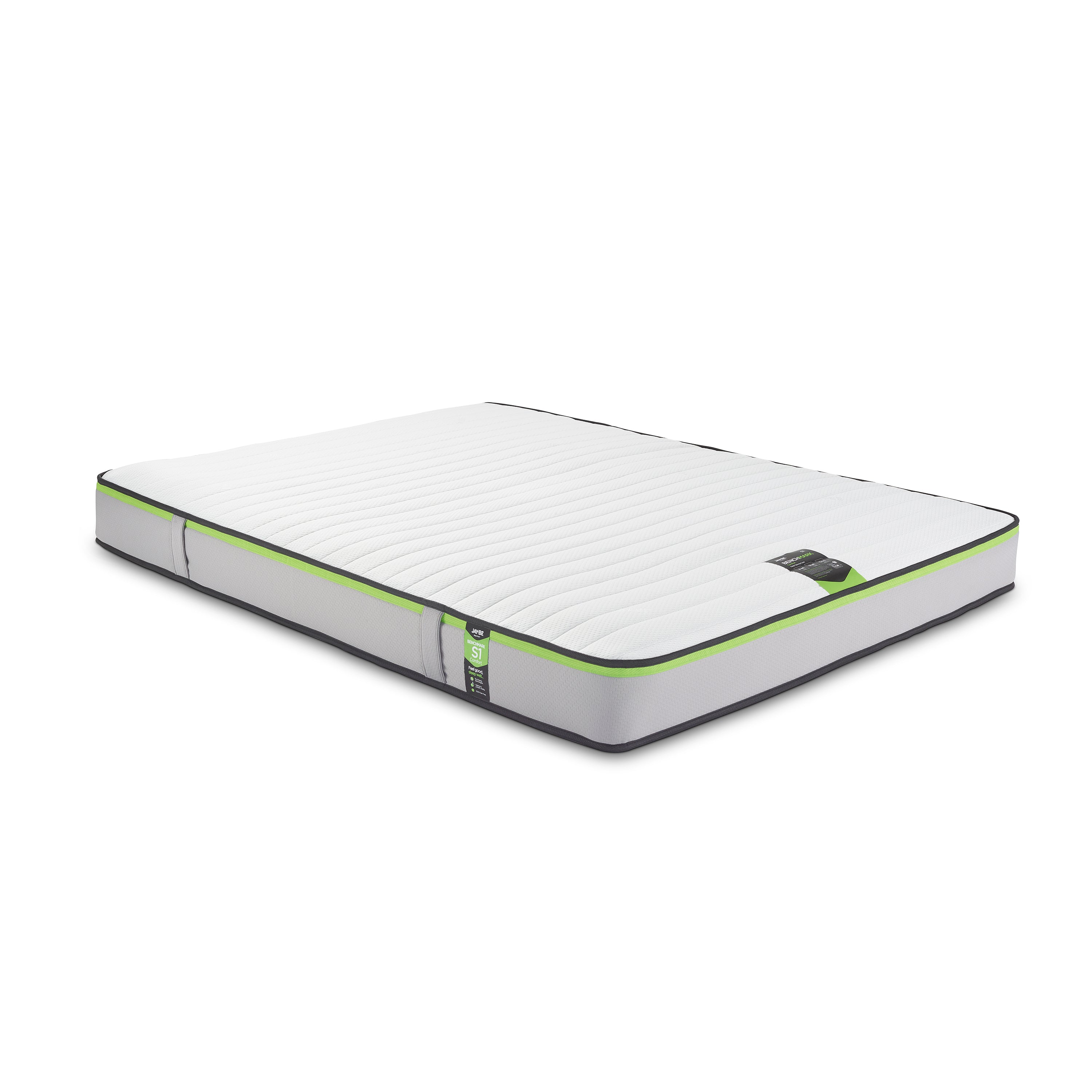Jay-Be Benchmark S1 Eco-Friendly Comfort Mattress - Double (4ft6)