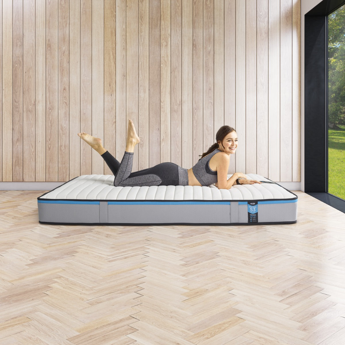 Jay-Be Benchmark S5 Hybrid Eco Friendly Mattress - 4ft6