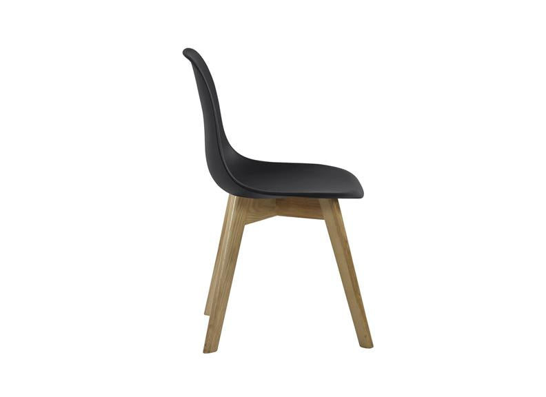 Two Agatha Dining Chairs In White, Grey Or Black
