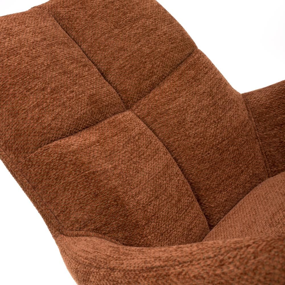 Aldo Chair Bronze leg - Set of 2 - Rust - Image 7