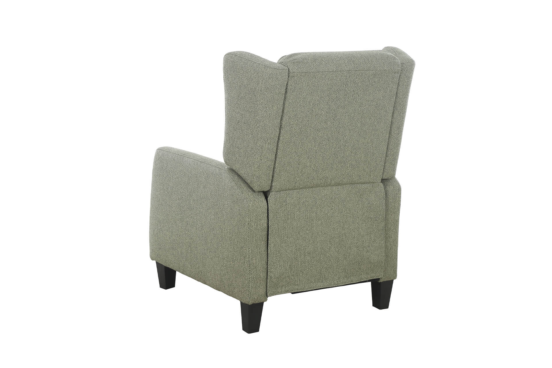 Archie Pushback Chair – Sage Fabric with Manual Recliner