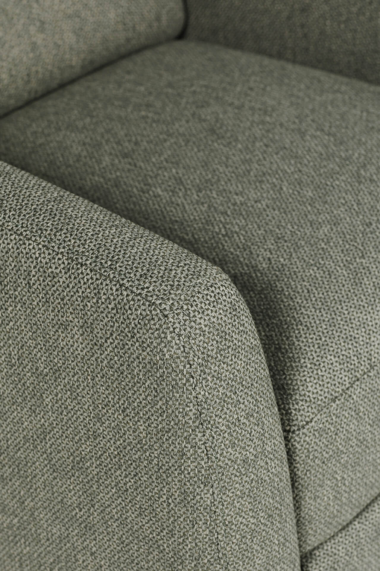 Archie Pushback Chair – Sage Fabric with Manual Recliner