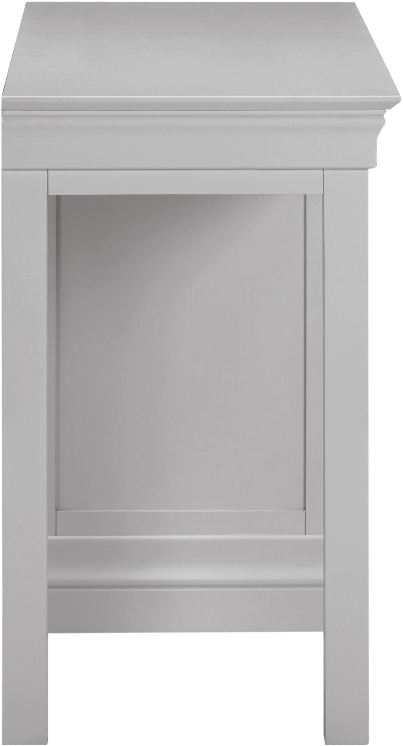 Bordeaux 3 Drawer Dressing Table Pebble Grey