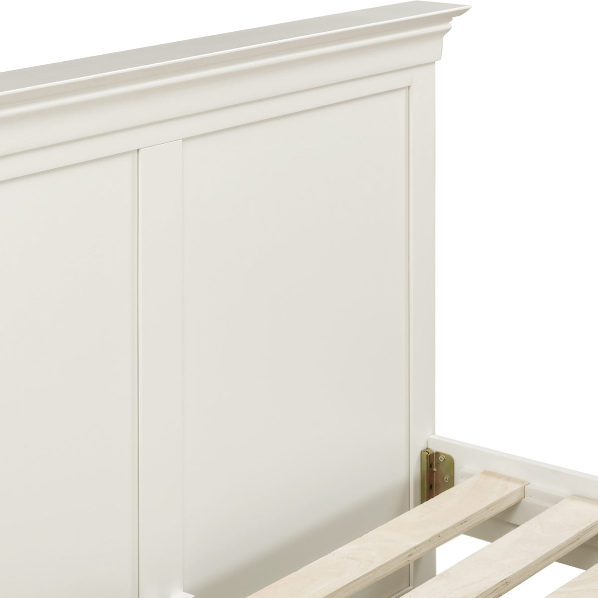 Bordeaux 4'6" Bed High Foot End Ivory