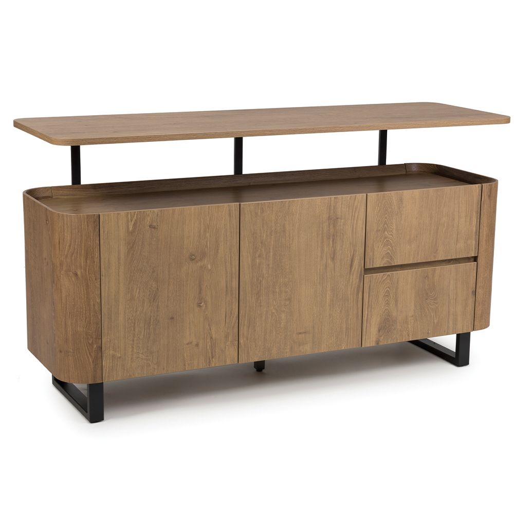 Boston Sideboard - Rustic Oak - Image 2