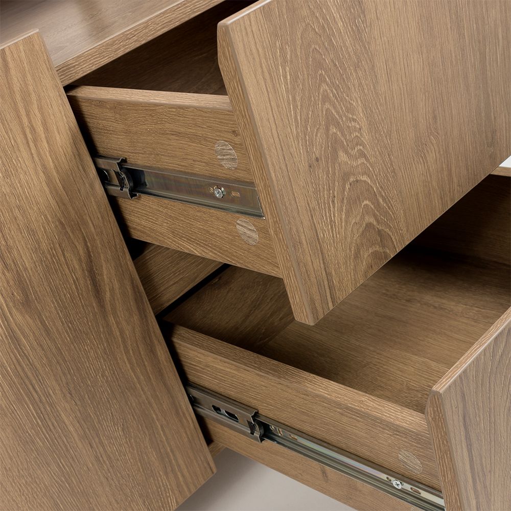 Boston Sideboard - Rustic Oak - Image 5