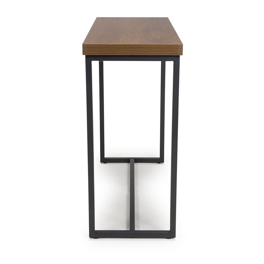 Boston Console Table - Smoked Oak - Image 3