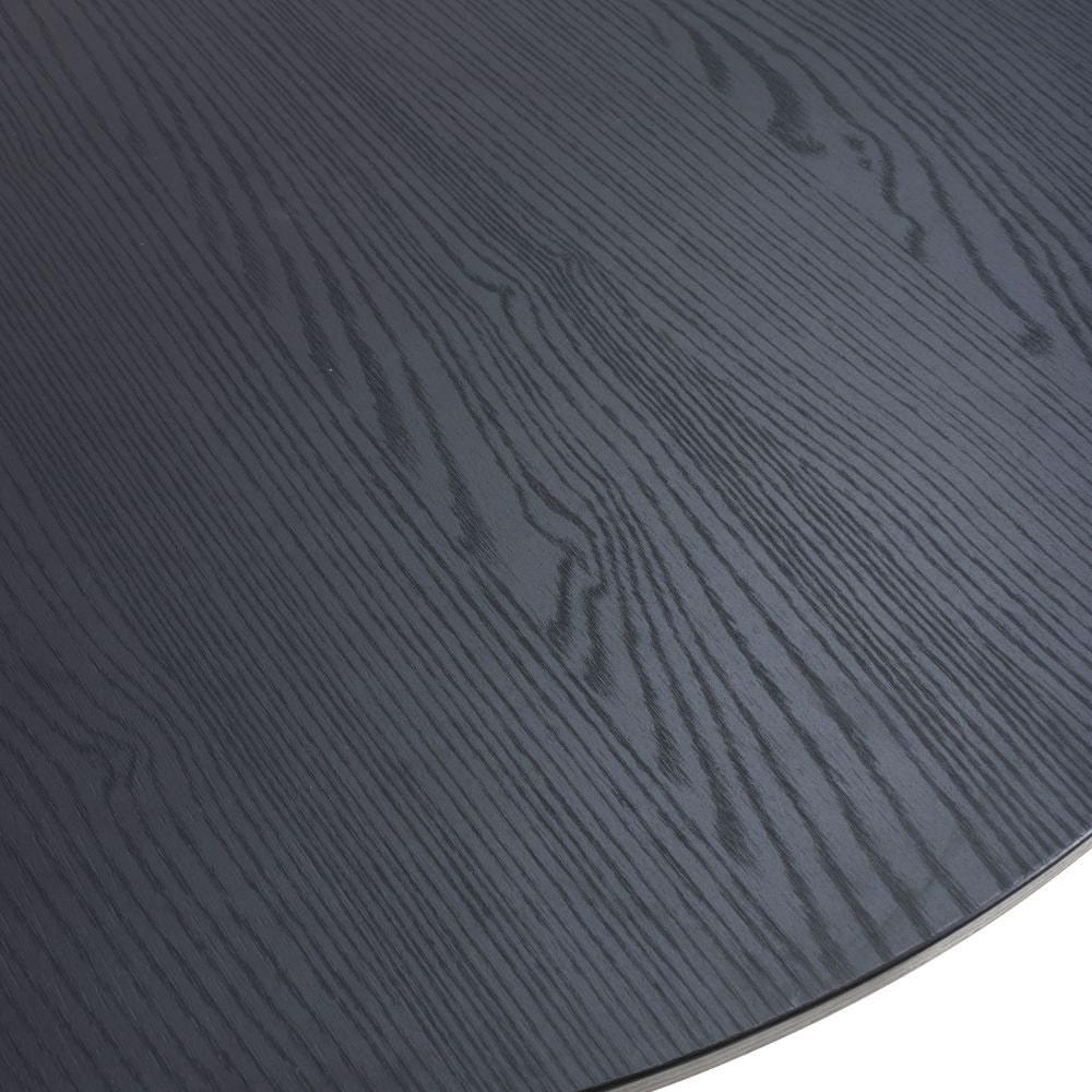 Boston Round Table 800mm - Black - Image 3