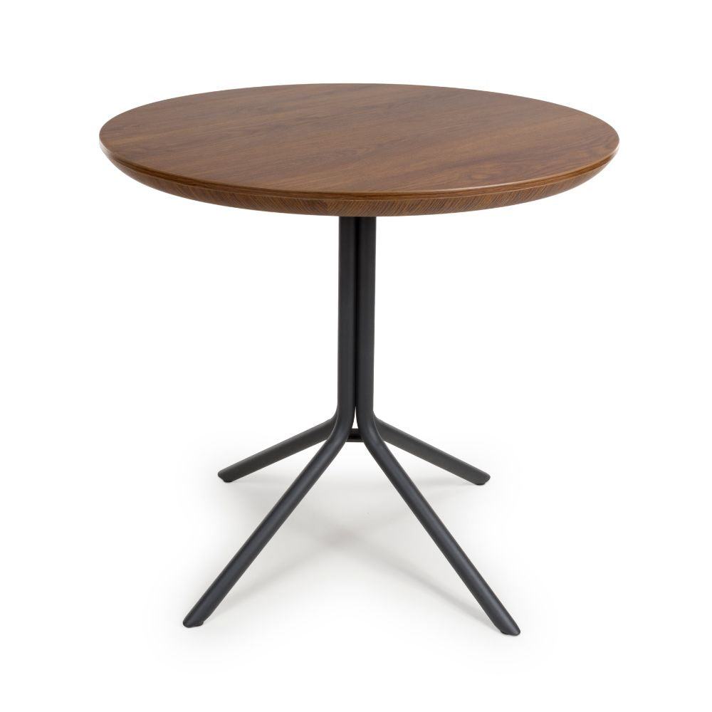 Boston Round Table 800mm - Smoked Oak - Image 2