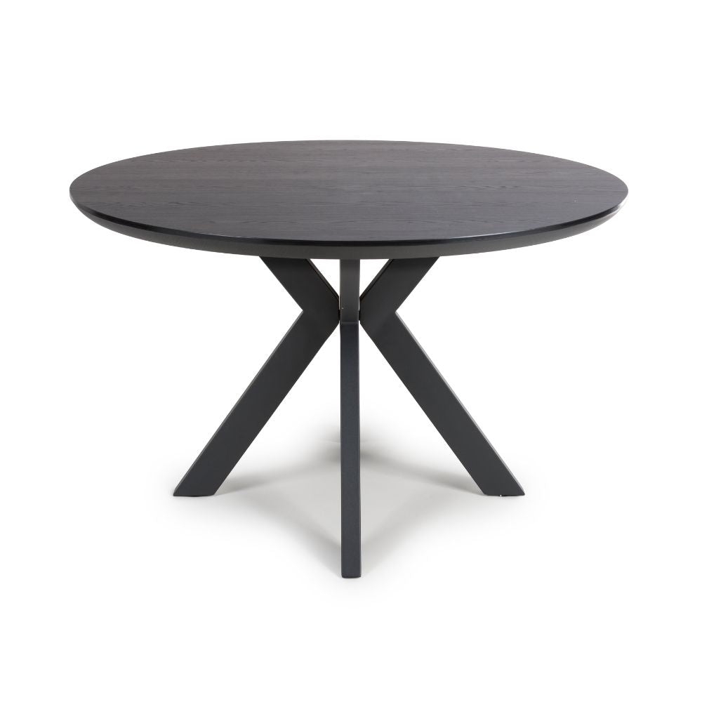 Boston Round Table 1200mm - Black - Image 2