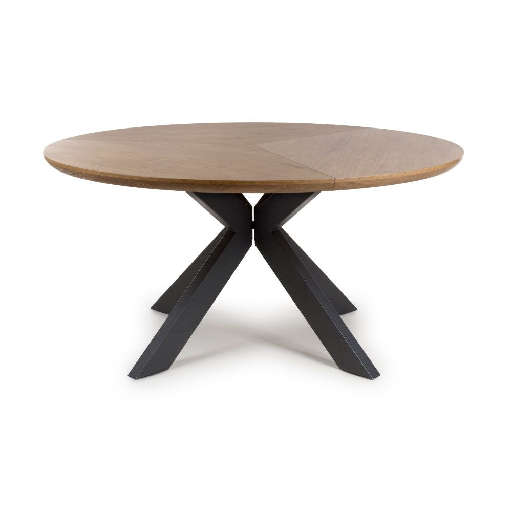 Boston Round Table 1500mm - Rustic Oak - Image 2