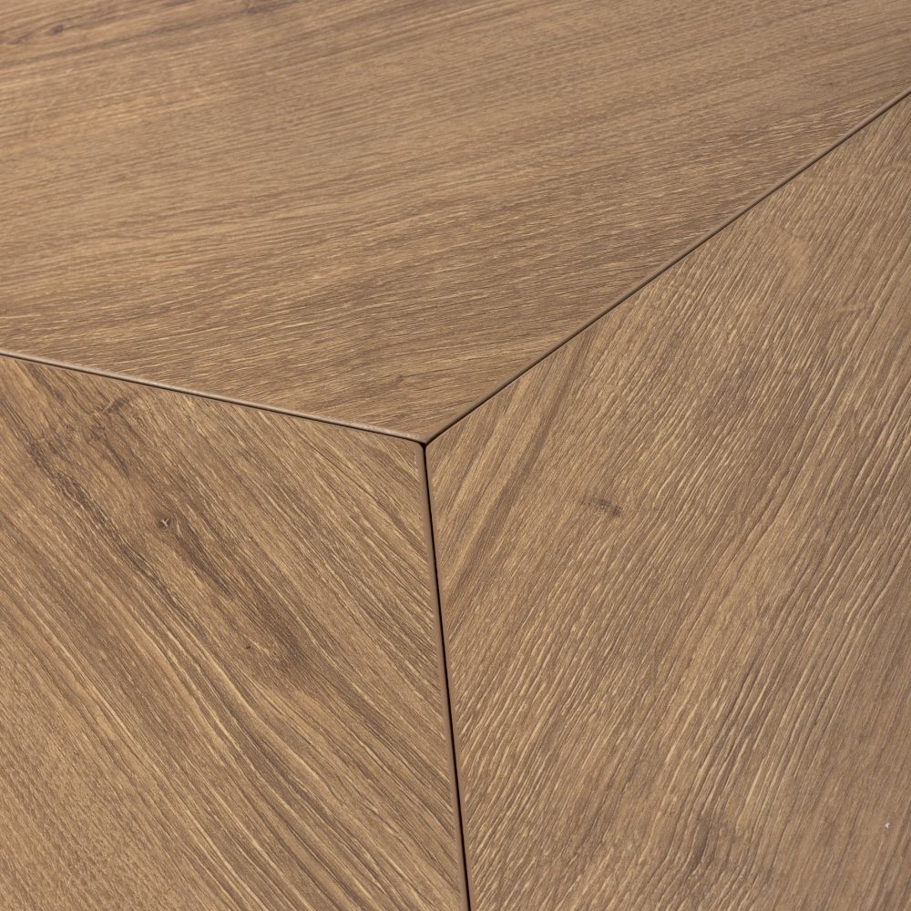 Boston Round Table 1500mm - Rustic Oak - Image 3