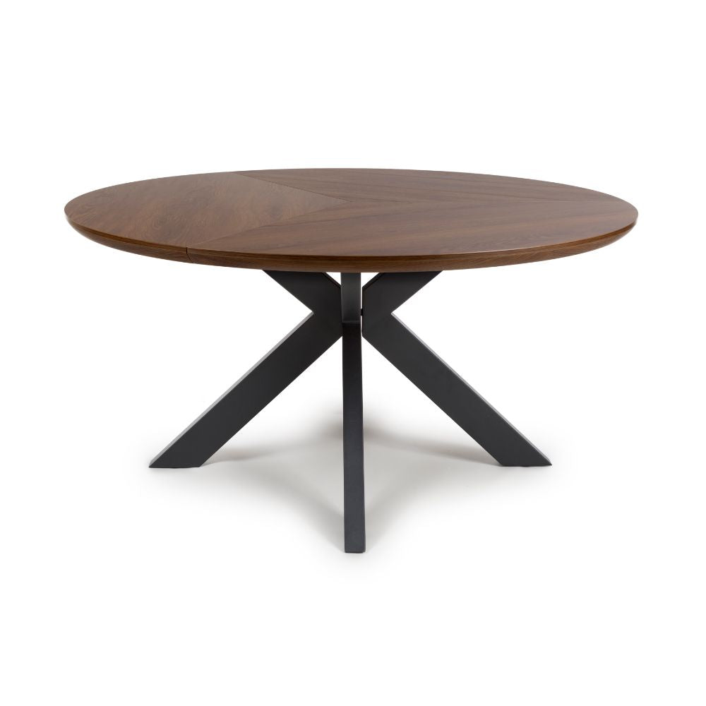 Boston Round Table 1500mm - Smoked Oak - Image 1
