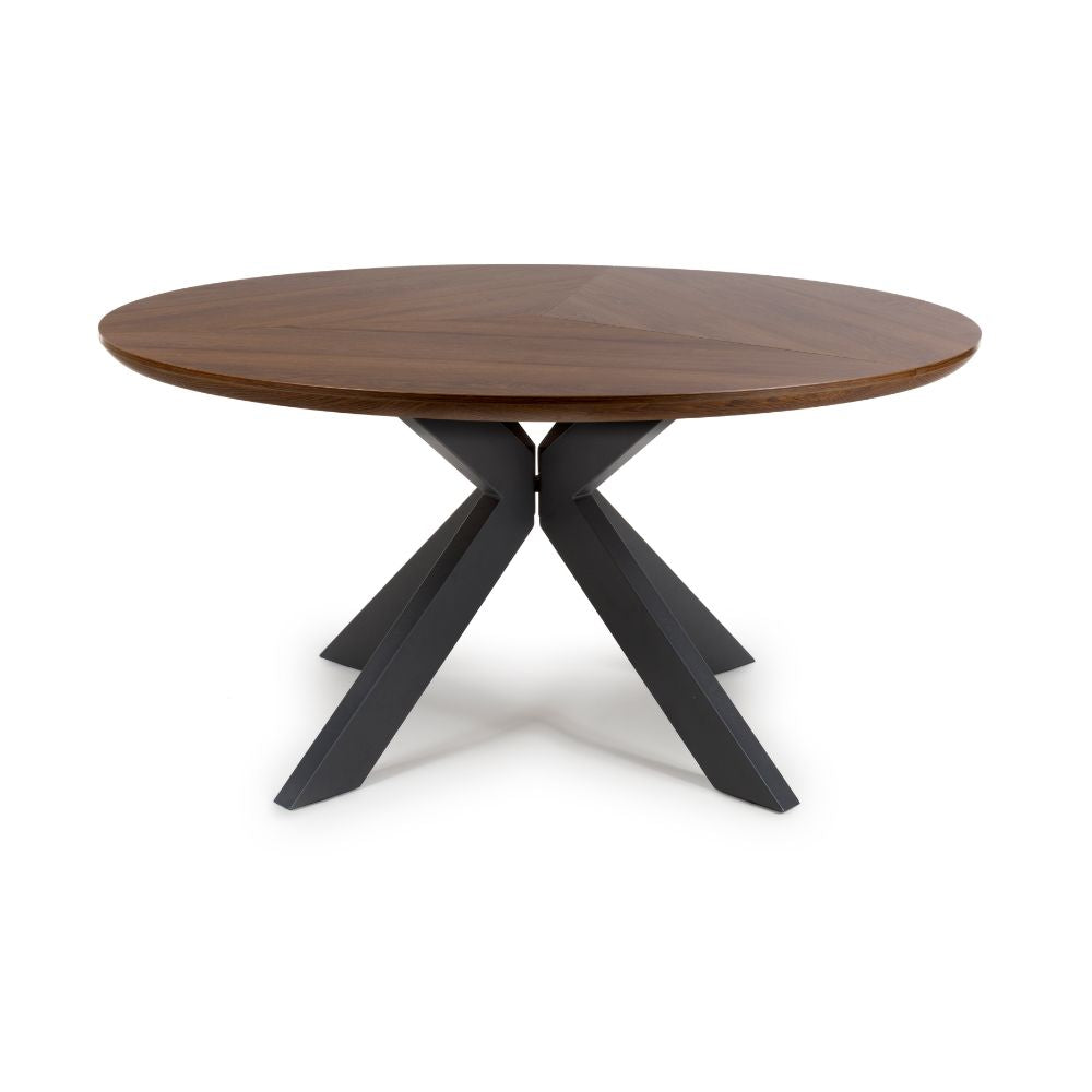 Boston Round Table 1500mm - Smoked Oak - Image 2