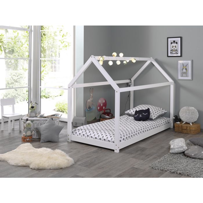 Cabane Children's Beds – Eco-Friendly House Design in Natural Pine 70x140 cm