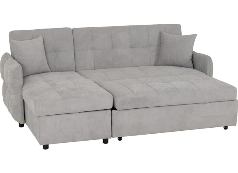 Chelsea Grey Corner Sofa Bed
