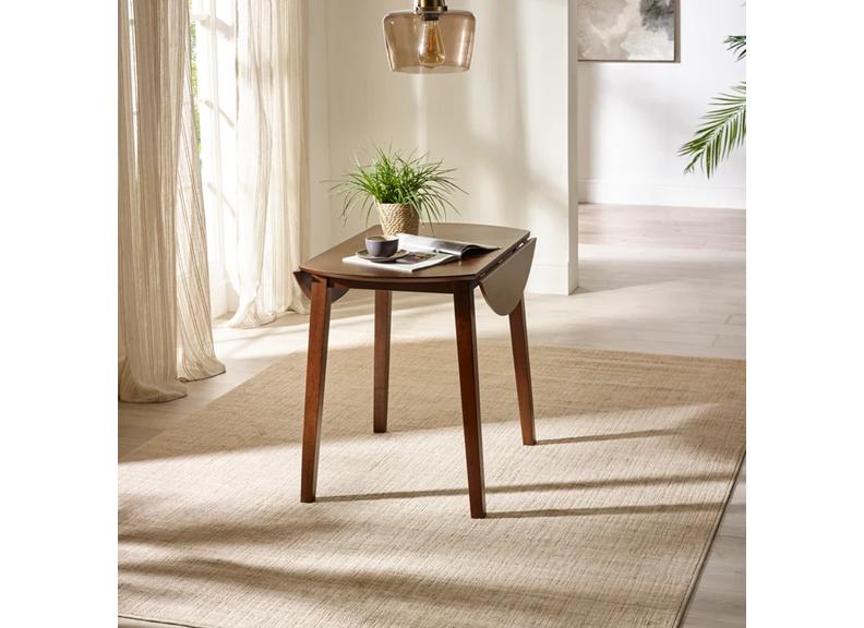Coast Walnut Drop Leaf Table