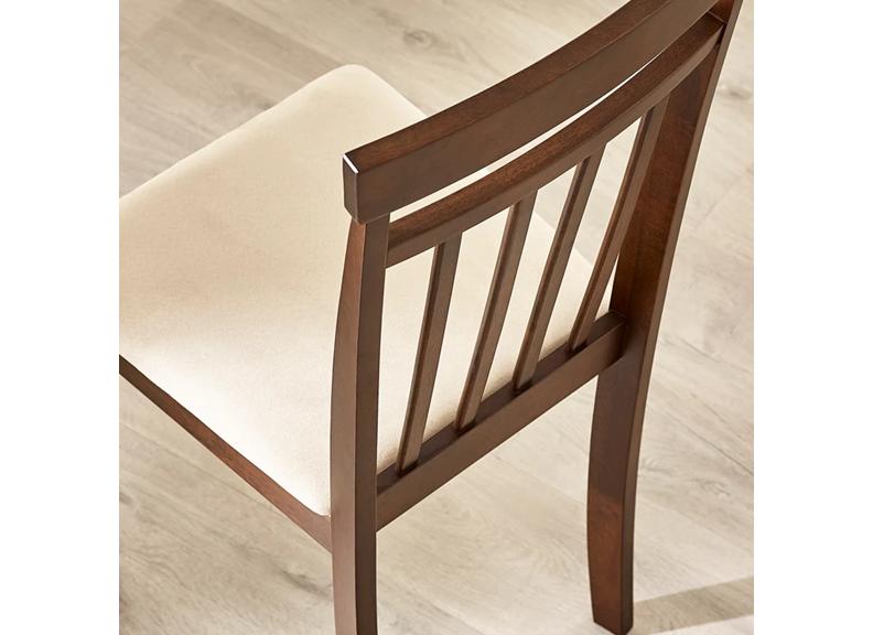 Set Of Two Coast Walnut Dining Chairs