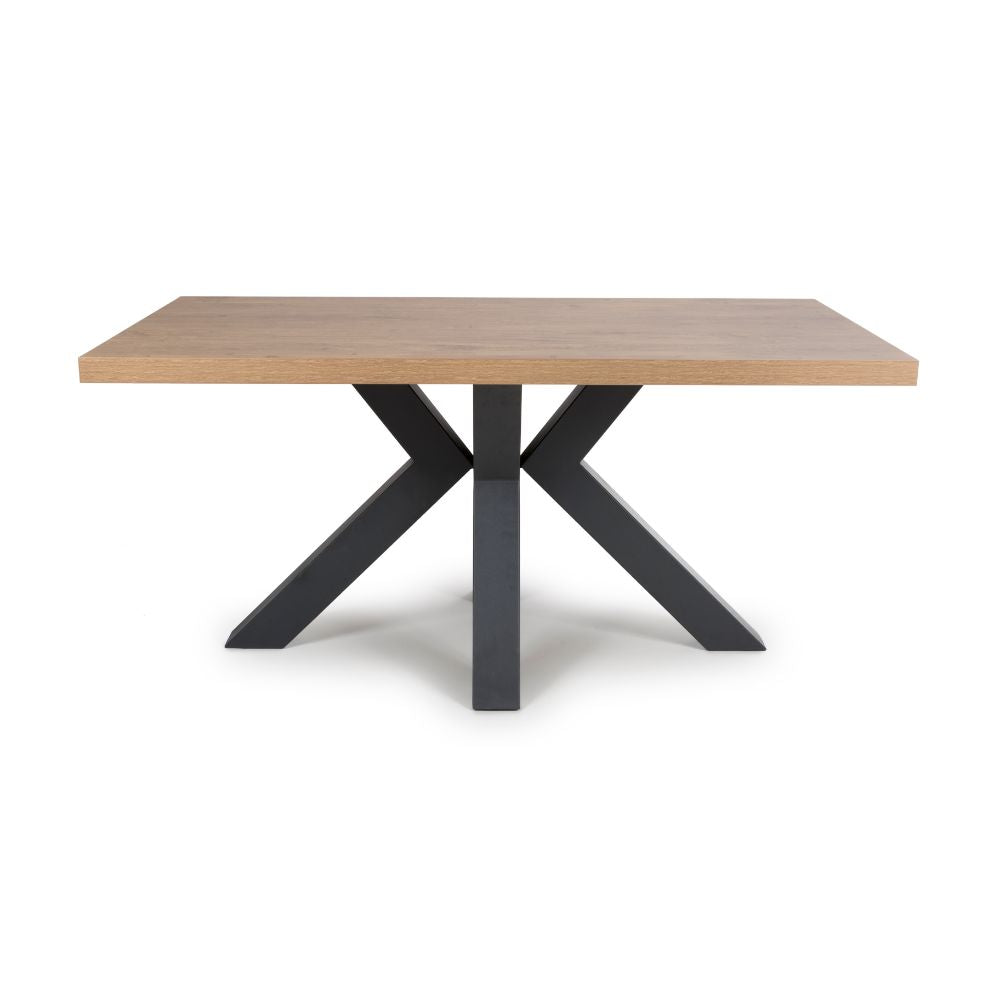 Colorado Table 1600mm - Rustic Oak - Image 1