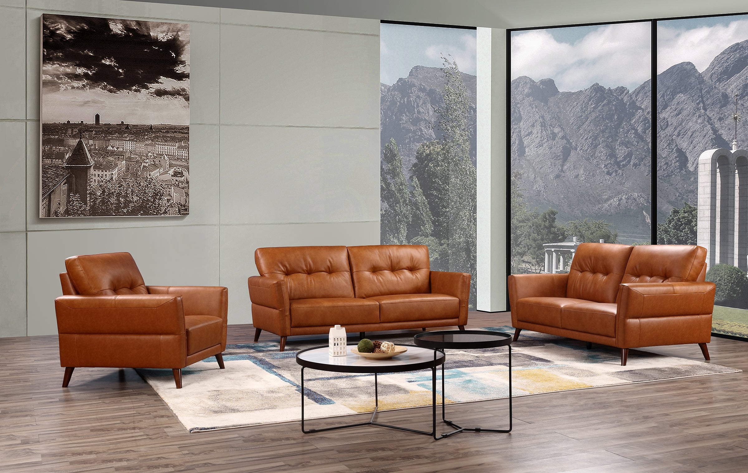 Capri 2 Seater - Tan