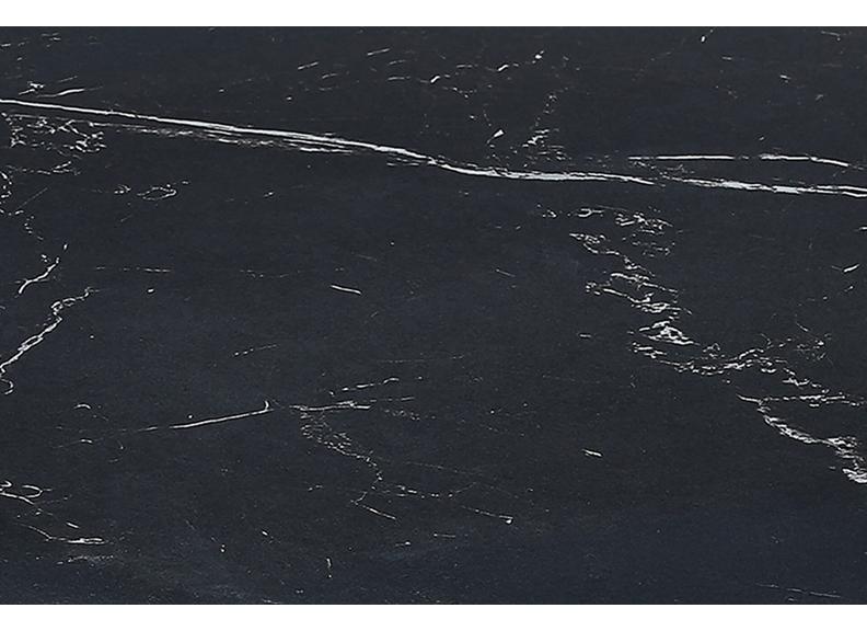 Cody Round Dining Table 100 cm – Black Sintered Stone Top