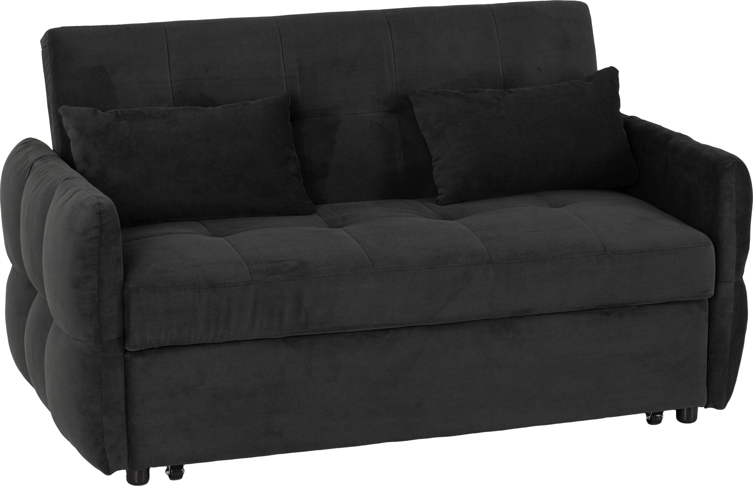 Chelsea Sofa Bed Black Fabric
