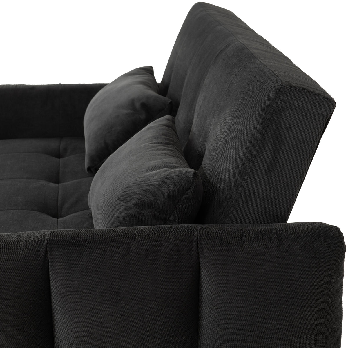 Chelsea Sofa Bed Black Fabric
