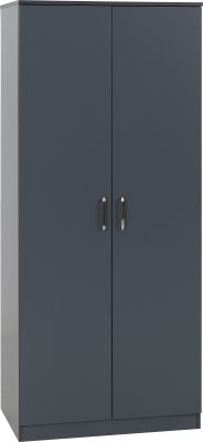 Dakota 2 Door Wardrobe – Modern Bedroom Storage