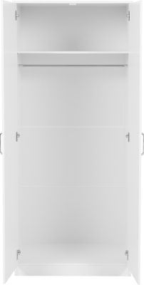 Dakota 2 Door Wardrobe – Modern Bedroom Storage