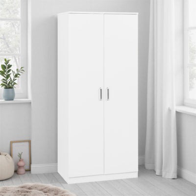 Dakota 2 Door Wardrobe – Modern Bedroom Storage