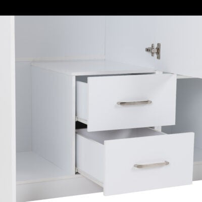 Dakota 3 Door Mirrored Wardrobe with Drawers – Large Storage