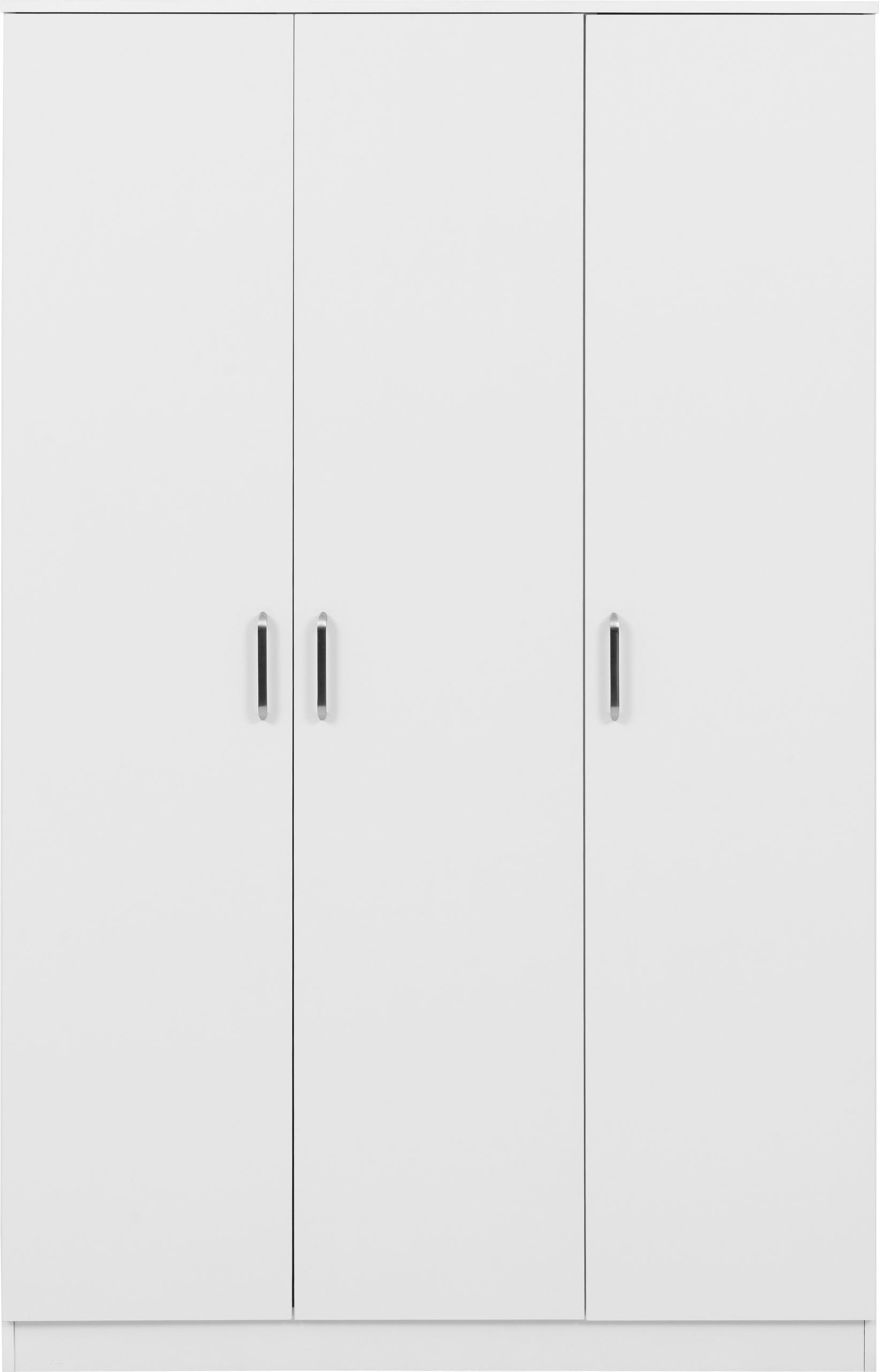 Dakota 3 Door Wardrobe White