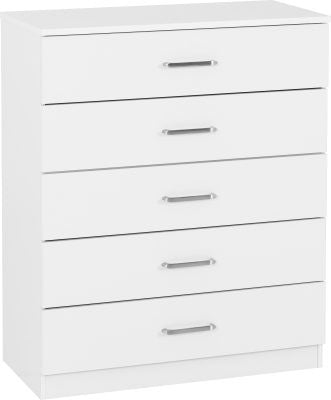 Dakota 5 Drawer Chest – Bedroom Storage Unit