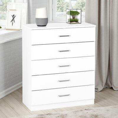Dakota 5 Drawer Chest – Bedroom Storage Unit