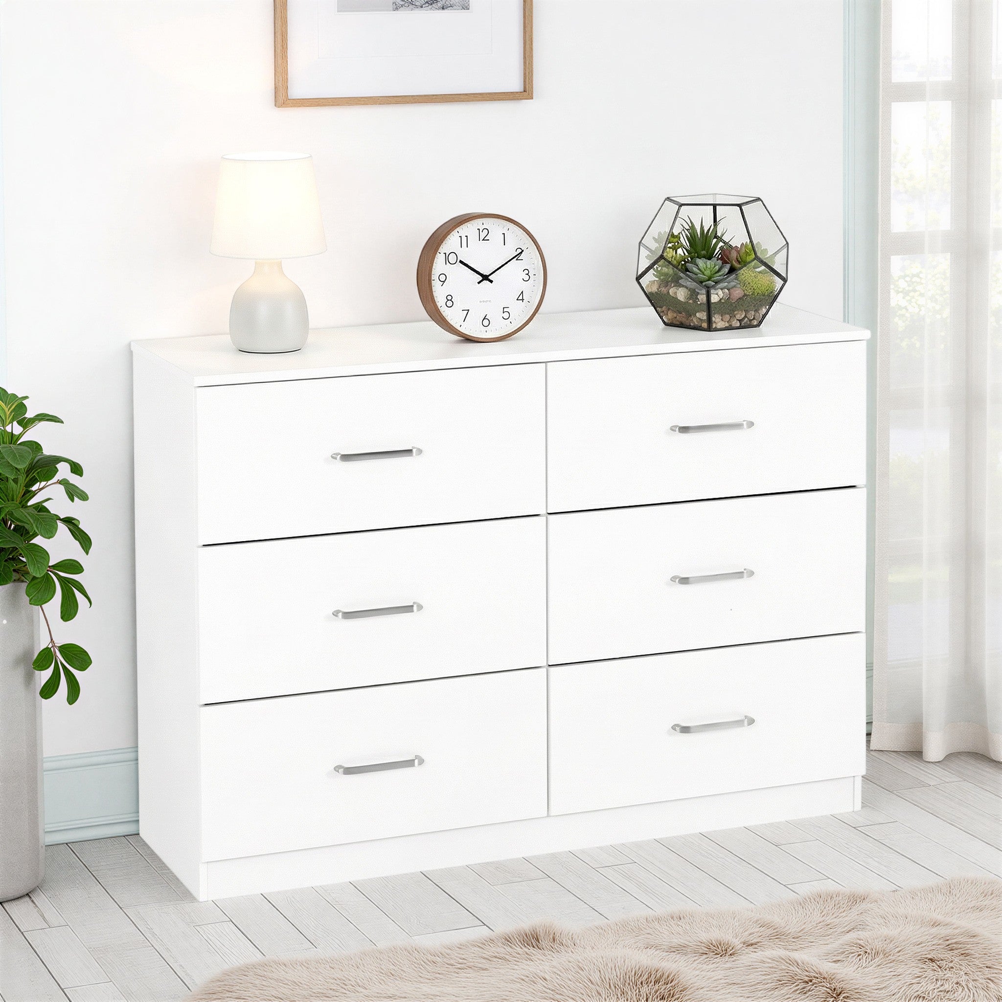Dakota 6 Drawer Chest – Large Bedroom Storage Unit