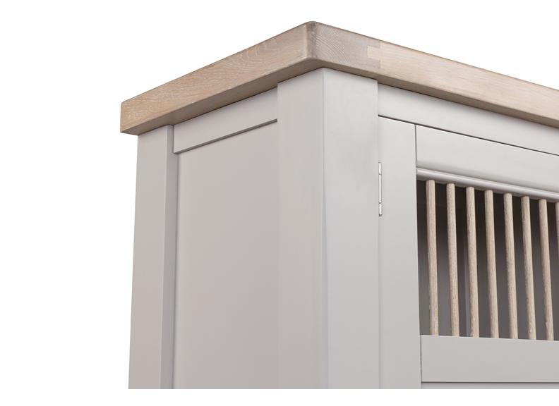 Doune Large Sideboard – Taupe with Optional Hutch Top (PRE-ORDER FOR JANUARY)