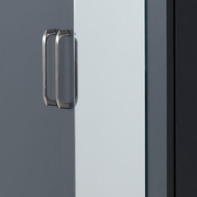 Dakota 2 Door Mirrored Wardrobe with Drawer – Space Saving Storage