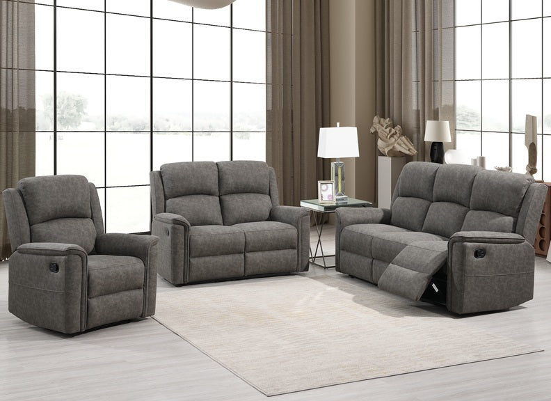 Dartmoor Fabric Reclining 3 Seat Sofa