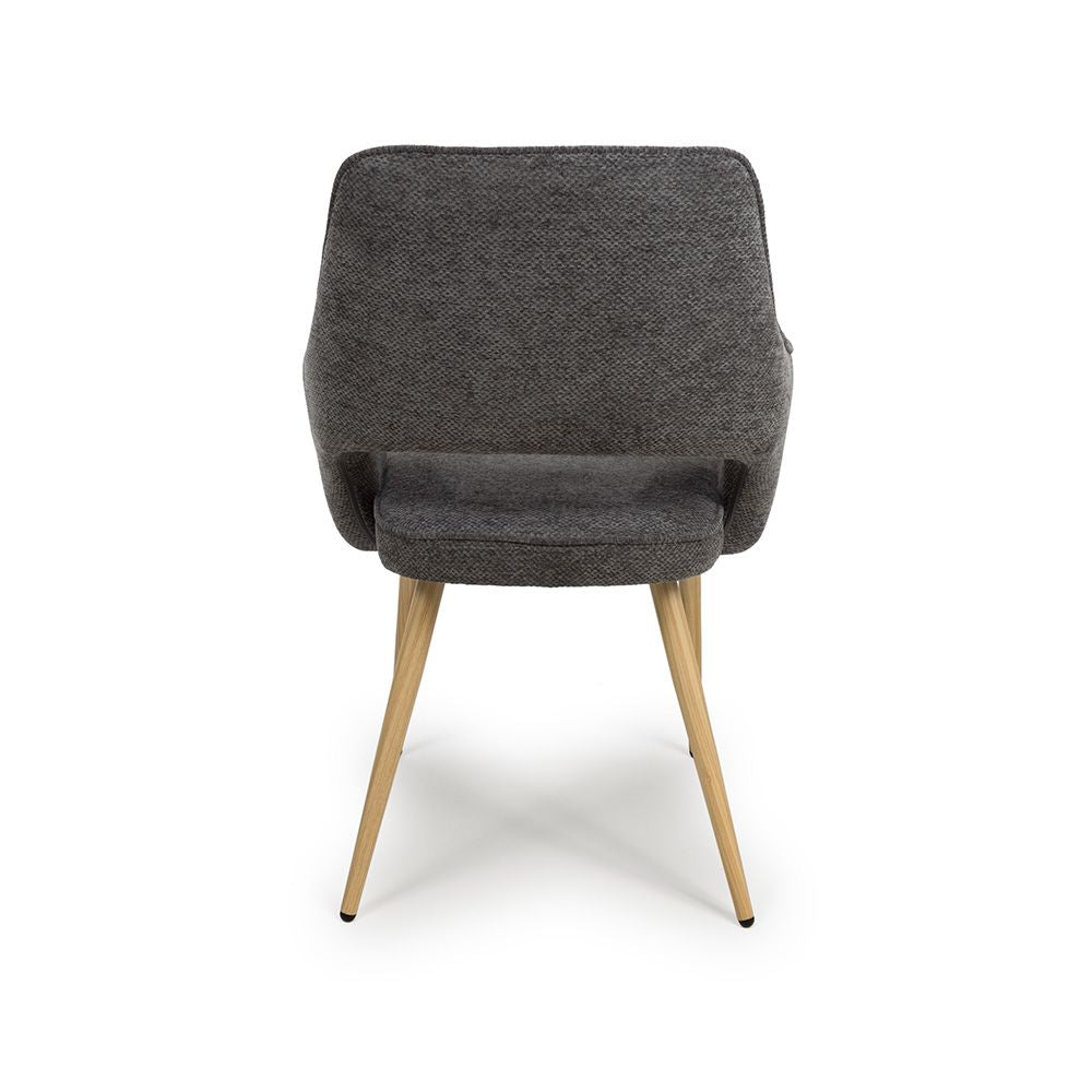 Eden Chair - Set of 2 - Grey - Image 5