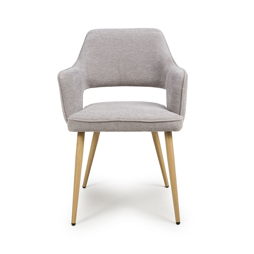 Eden Chair - Set of 2 - Pewter - Image 1