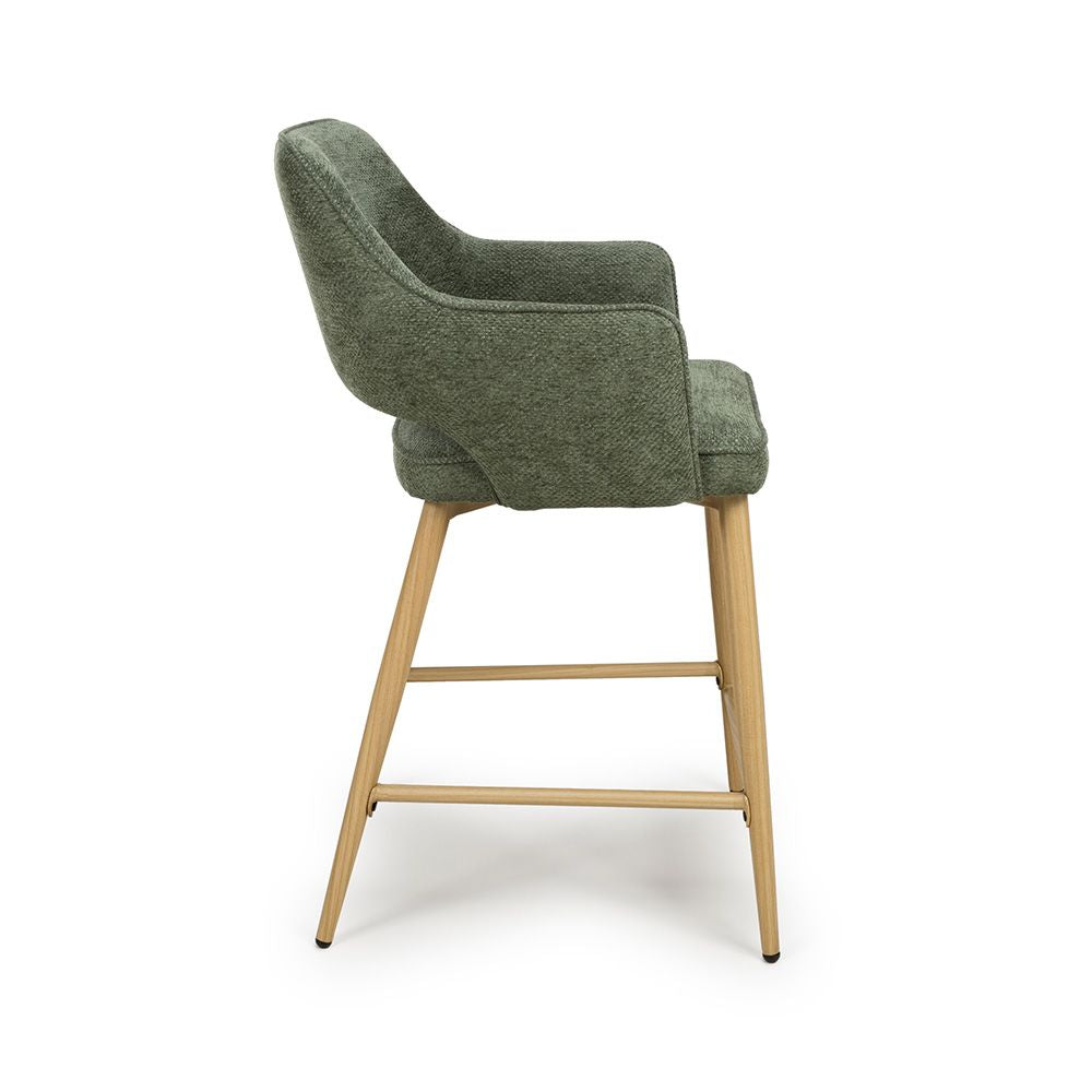 Eden Counter Chair - Set of 2 - Green - Image 3