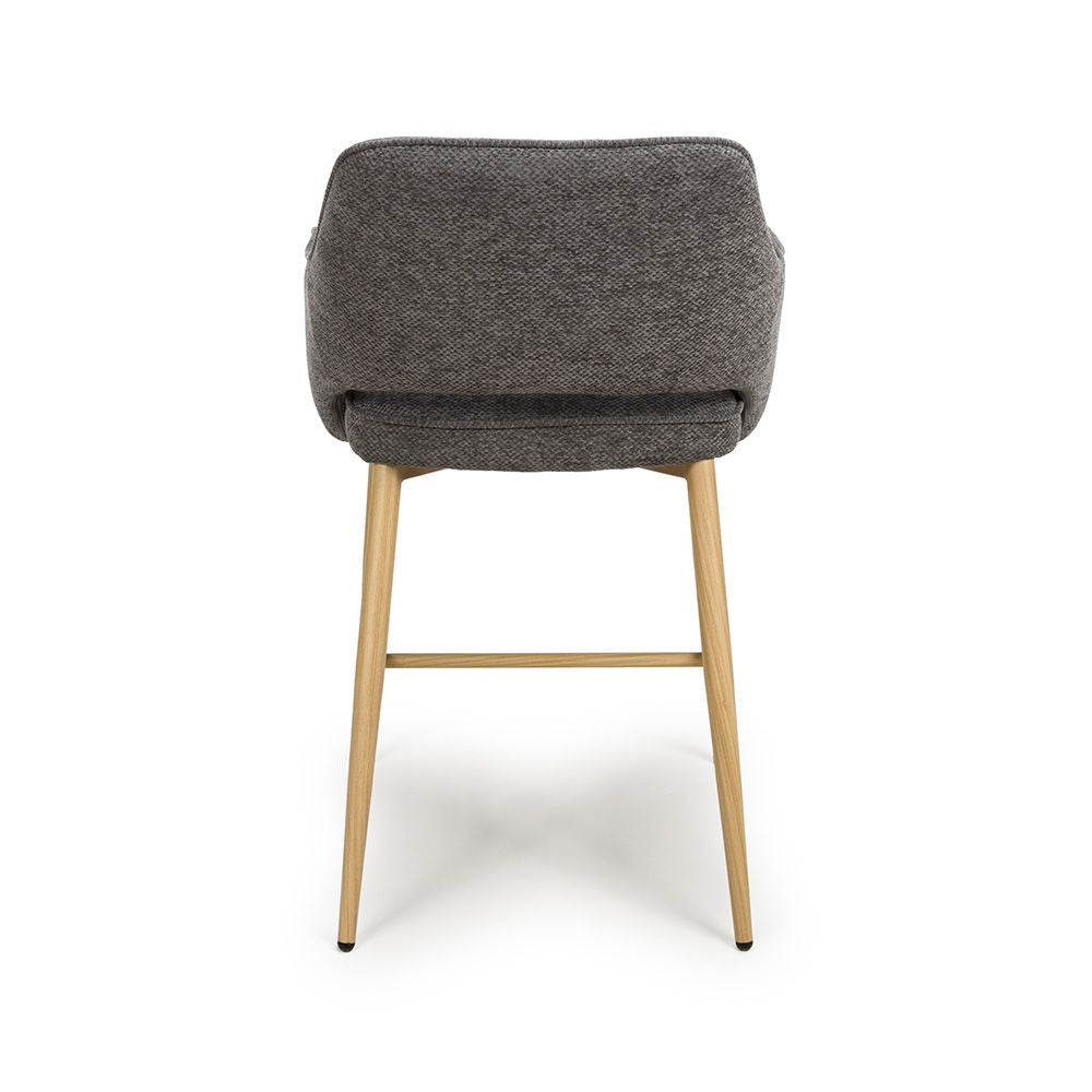Eden Counter Chair - Set of 2 - Grey - Image 5