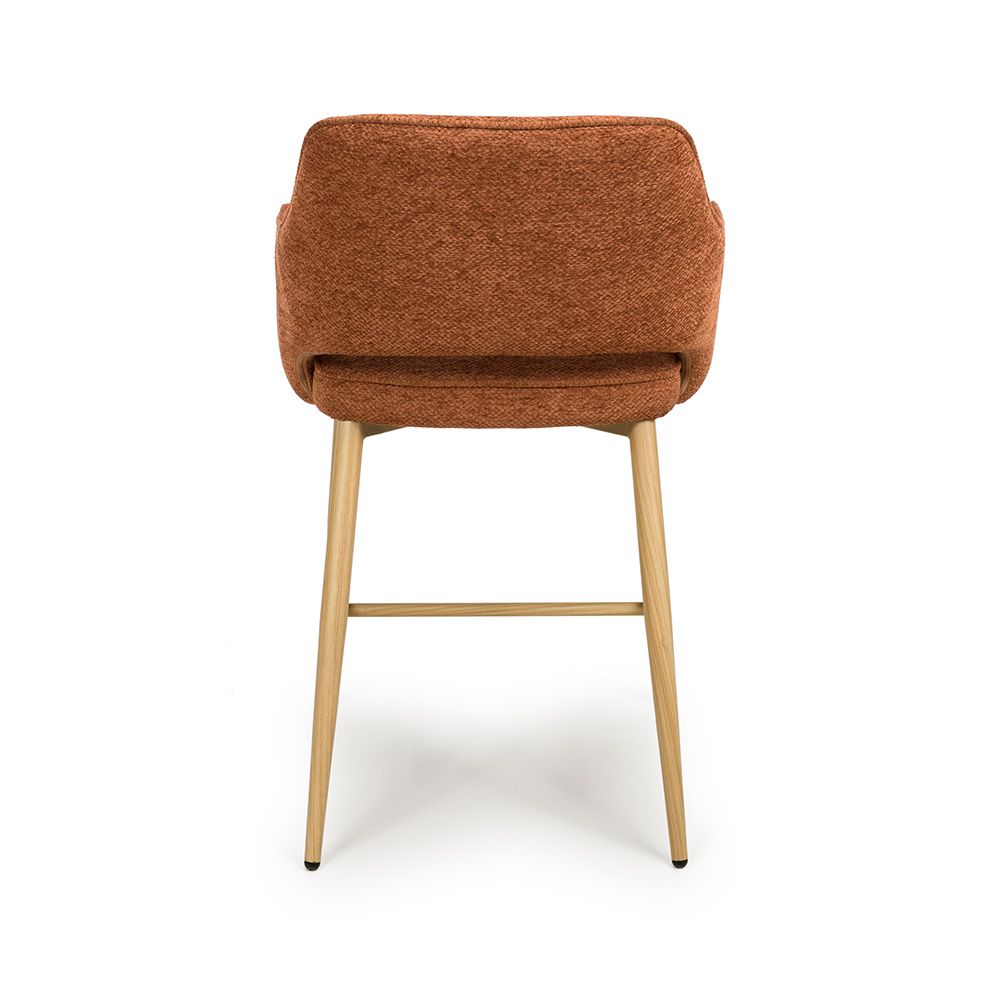 Eden Counter Chair - Set of 2 - Rust - Image 5